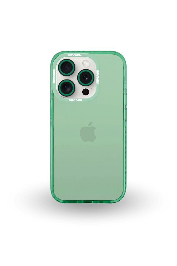 Carcasa+ protector de cámara para iPhone verde oliva